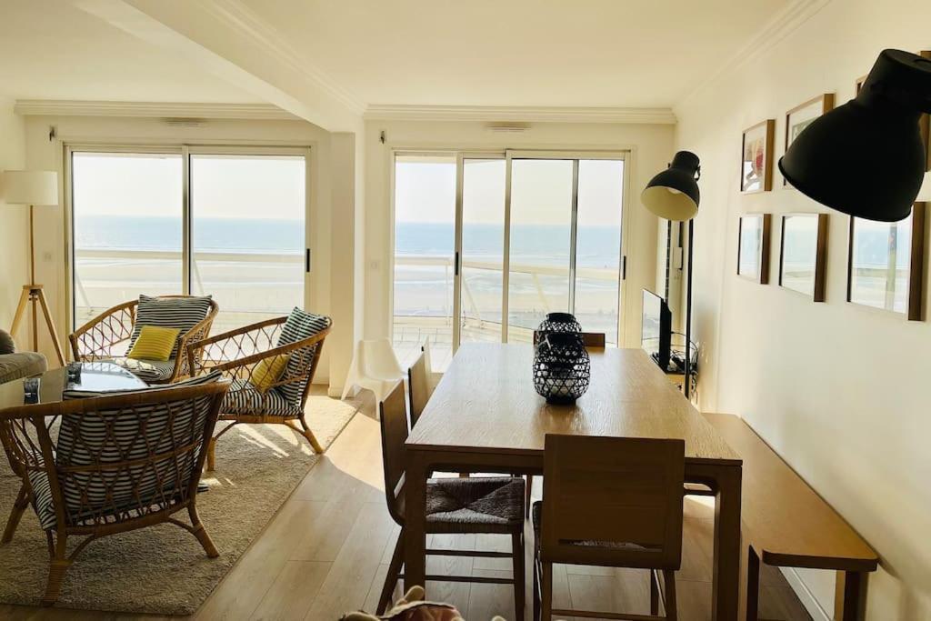 Appart T4 Lumineux Avec Terrasse Vue Mer Le Touquet Ngoại thất bức ảnh