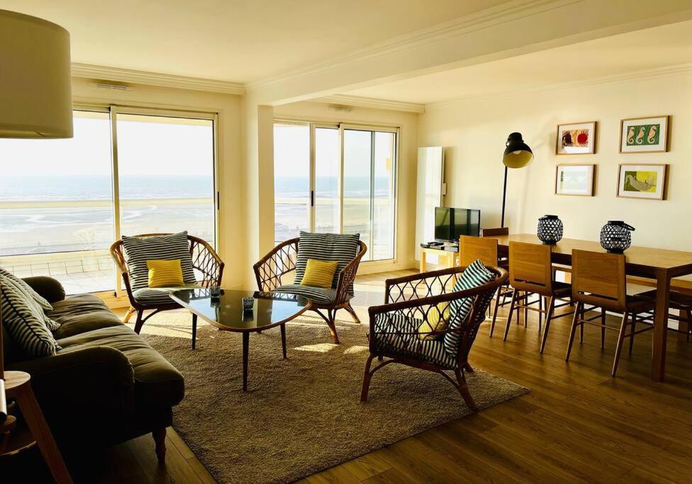 Appart T4 Lumineux Avec Terrasse Vue Mer Le Touquet Ngoại thất bức ảnh