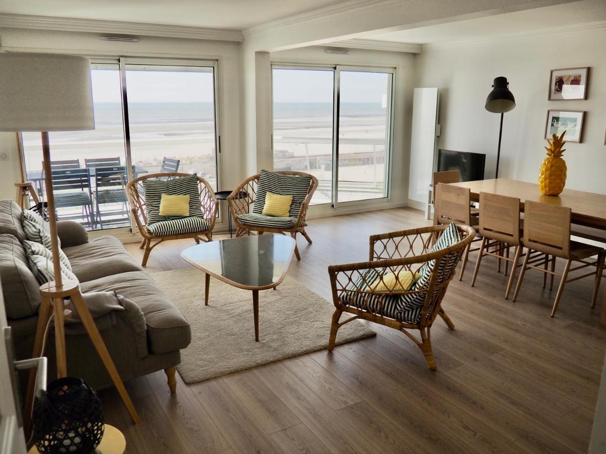 Appart T4 Lumineux Avec Terrasse Vue Mer Le Touquet Ngoại thất bức ảnh