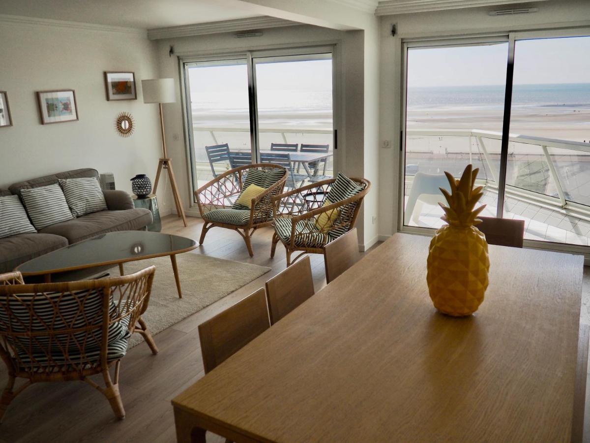 Appart T4 Lumineux Avec Terrasse Vue Mer Le Touquet Ngoại thất bức ảnh